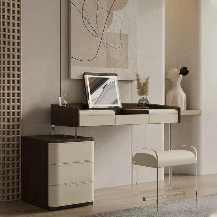 LAVENS Modern Acrylic Vanity Table - Urban Mood Singapore