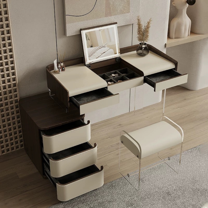 LAVENS Modern Acrylic Vanity Table - Urban Mood Singapore