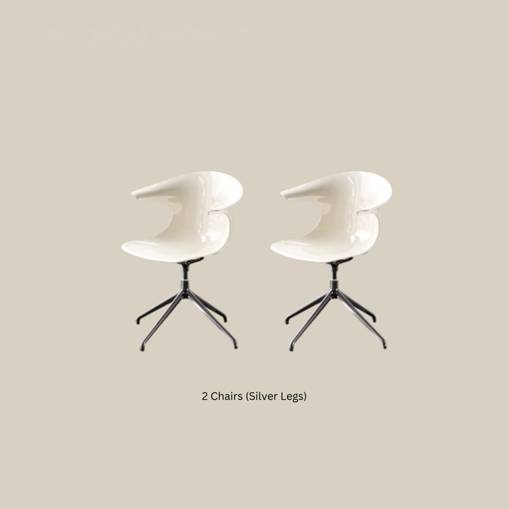 LAVRI Modern Swivel Plastic Study Chair - Urban Mood Singapore
