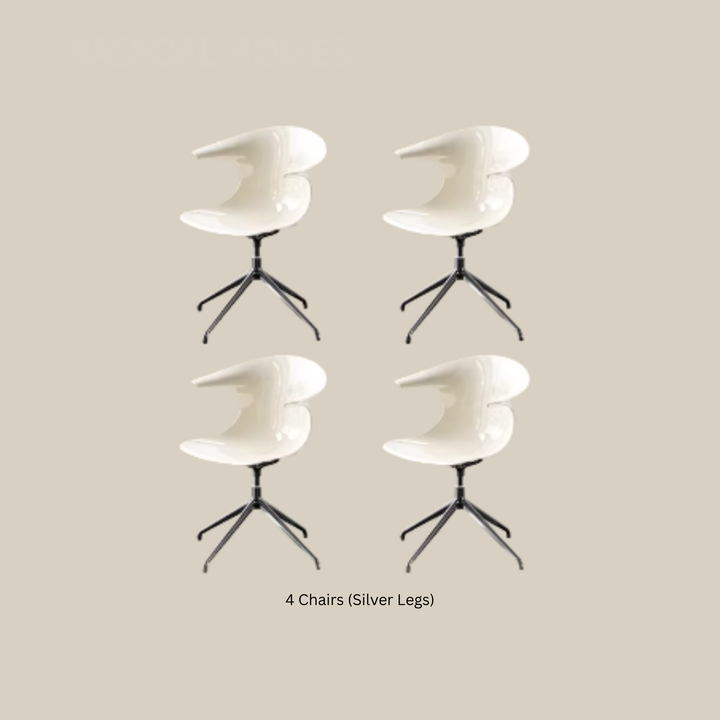 LAVRI Modern Swivel Plastic Study Chair - Urban Mood Singapore