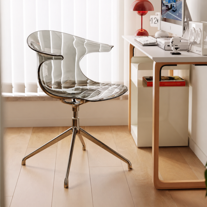 LAVRI Modern Swivel Plastic Study Chair - Urban Mood Singapore