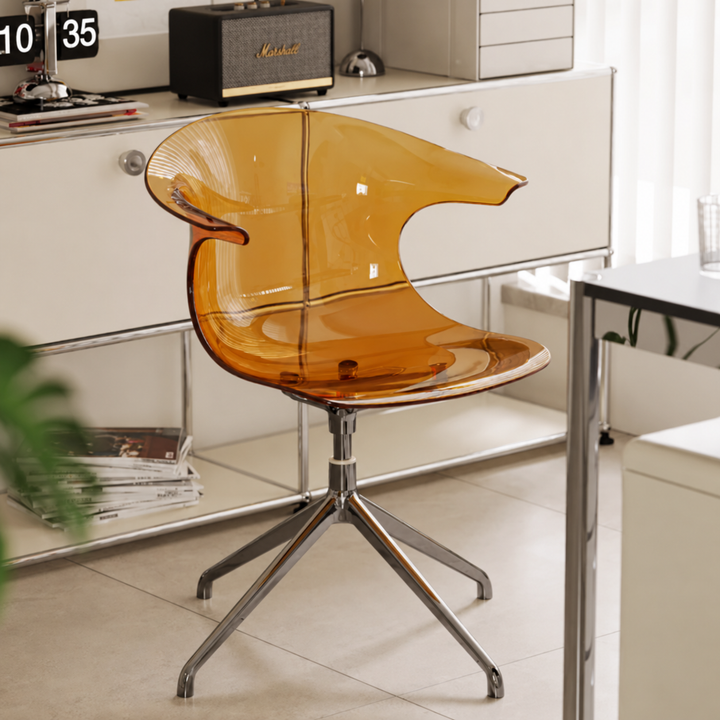 LAVRI Modern Swivel Plastic Study Chair - Urban Mood Singapore