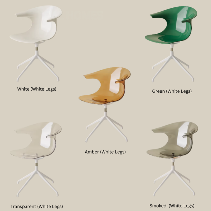 LAVRI Modern Swivel Plastic Study Chair - Urban Mood Singapore