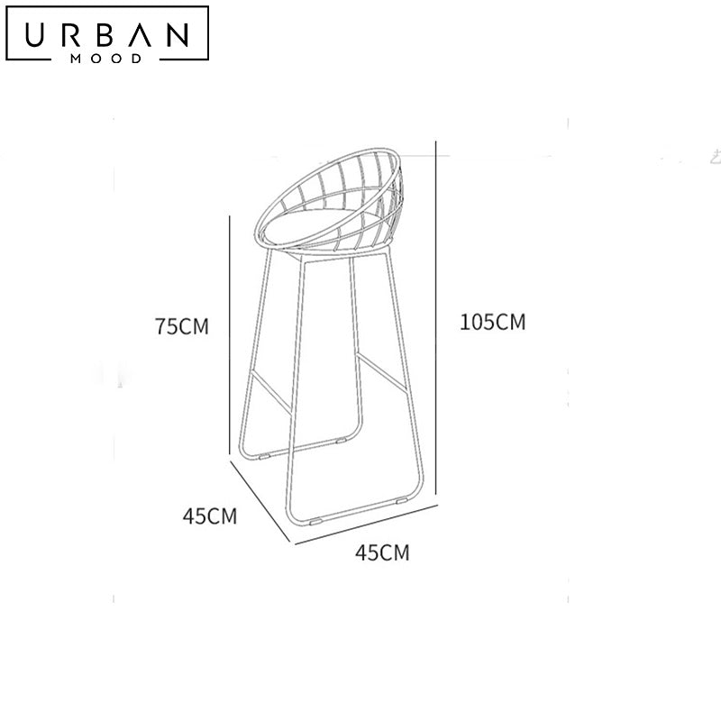 LAZAR Modern Bar Table