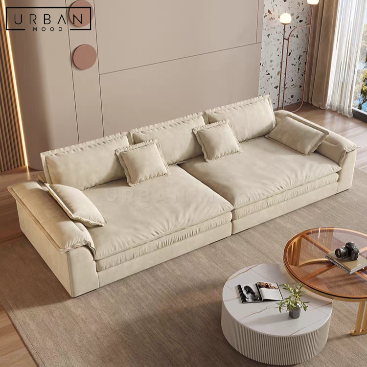 HORUS Scandinavian Fabric Sofa (Cat-Friendly)