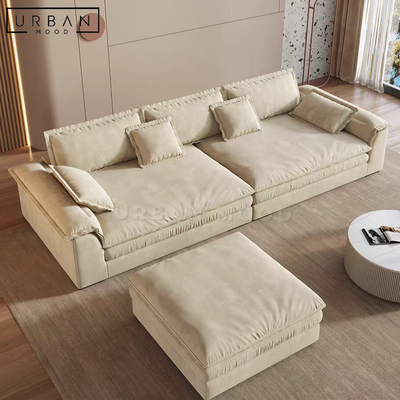 HORUS Scandinavian Fabric Sofa (Cat-Friendly)