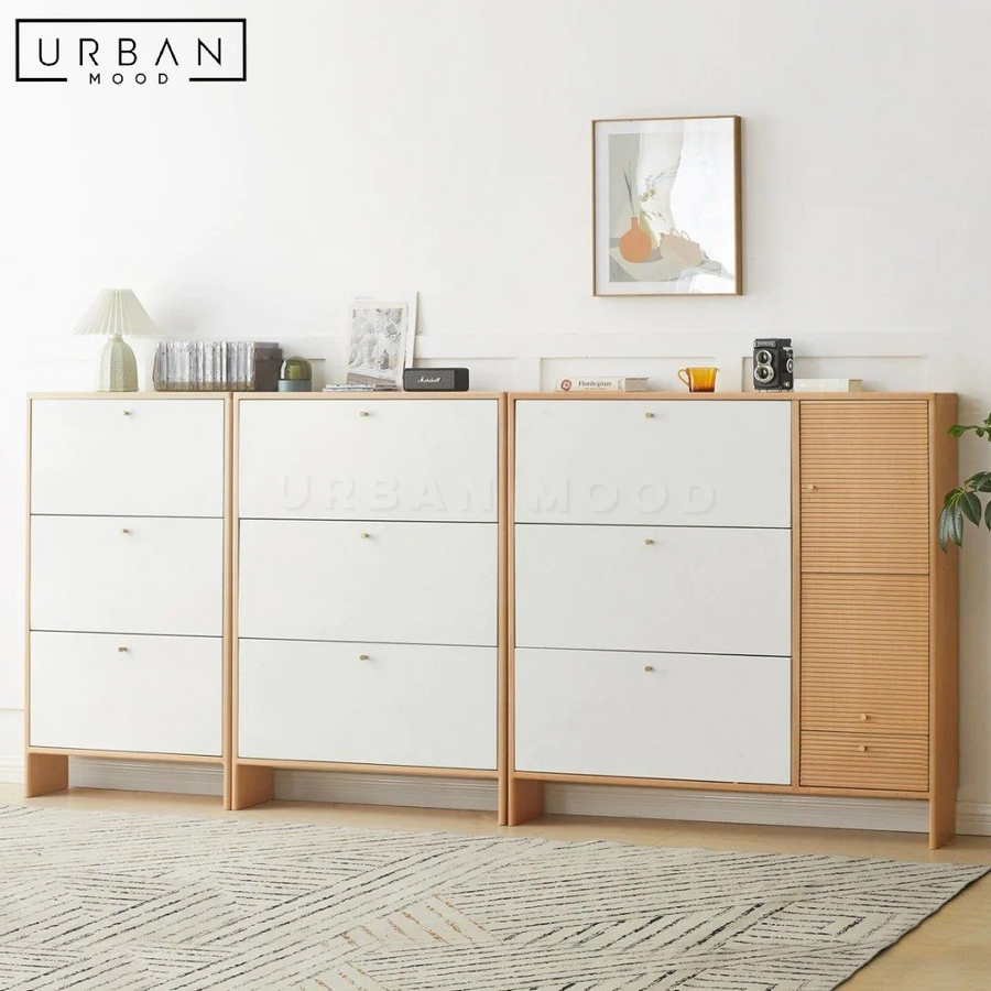 Scandinavian shoe cabinet sale