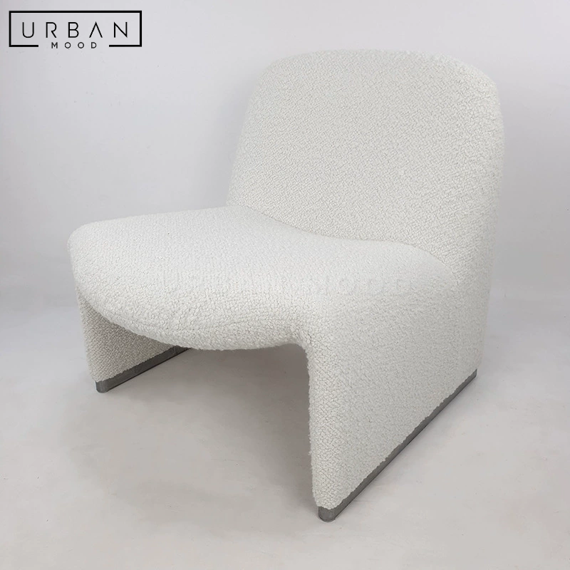 WALT Modern Boucle Leisure Chair