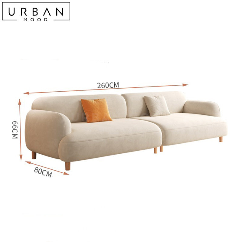 LOCA Modern Boucle Sofa