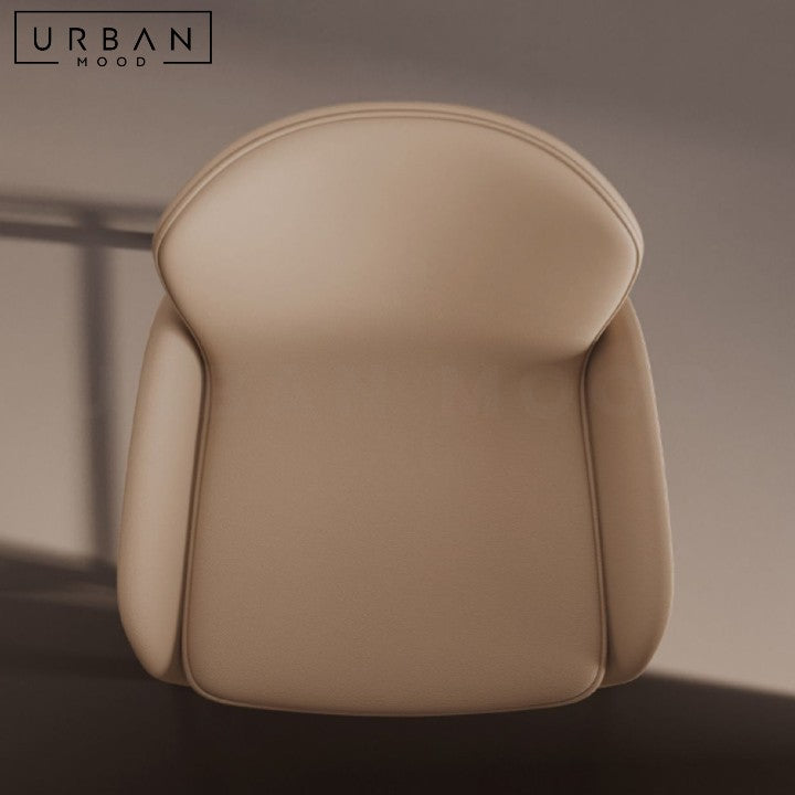 LEBLANC Modern Leather Bar Stool