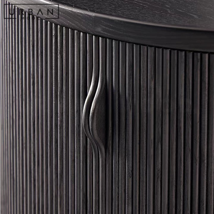 LECCO Modern Solid Wood Bedside Table