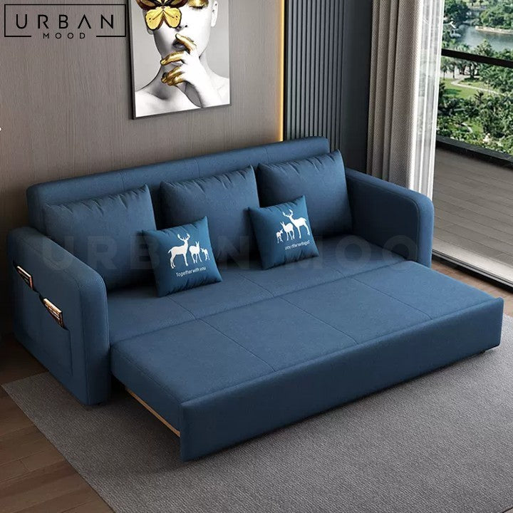 LEENY Modern Fabric Sofa Bed