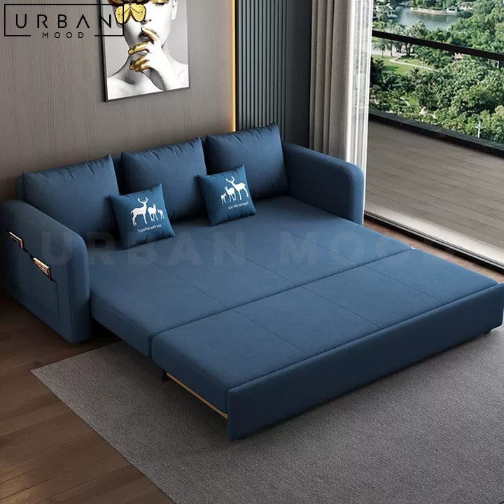 LEENY Modern Fabric Sofa Bed