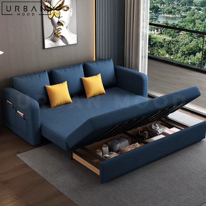 LEENY Modern Fabric Sofa Bed