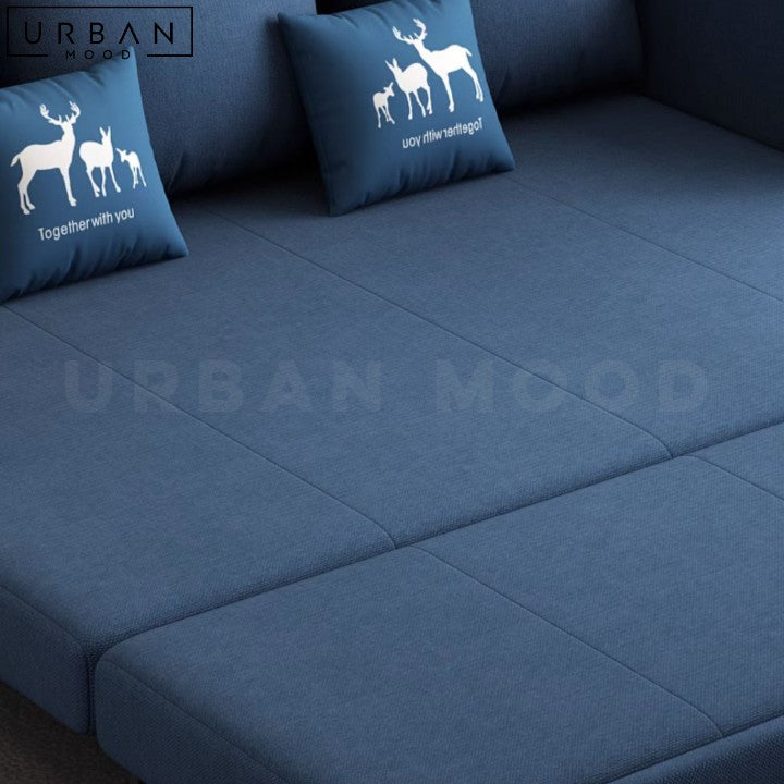 LEENY Modern Fabric Sofa Bed