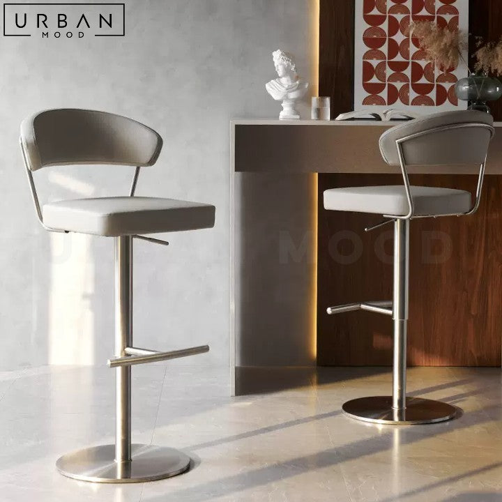 LEFEVE Modern Swivel Bar Stool