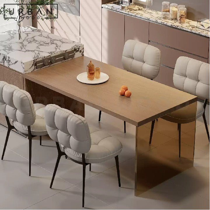 LEFEVRE Modern Leather Dining Chair