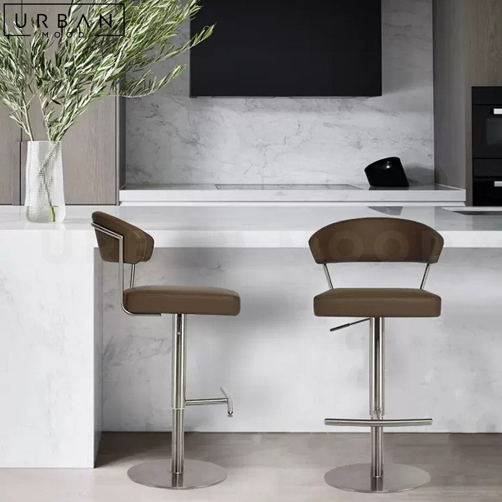 LEFEVE Modern Swivel Bar Stool