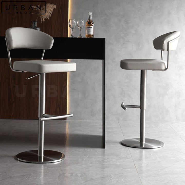 LEFEVE Modern Swivel Bar Stool