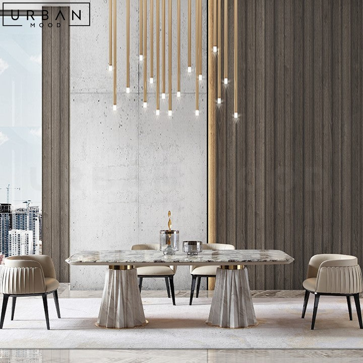 LEHMANN Modern Marble Dining Table – Urban Mood