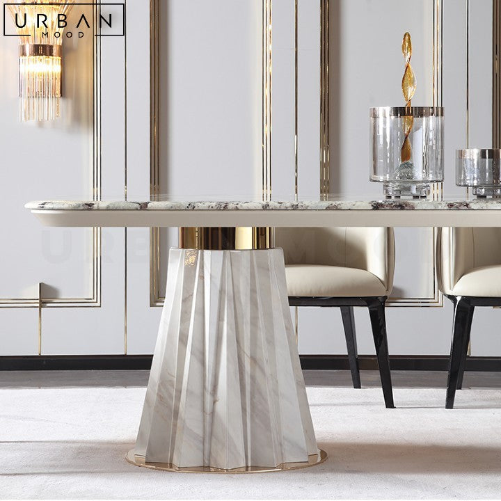 LEHMANN Modern Marble Dining Table – Urban Mood