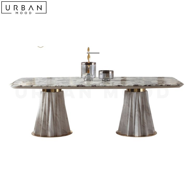 LEHMANN Modern Marble Dining Table – Urban Mood