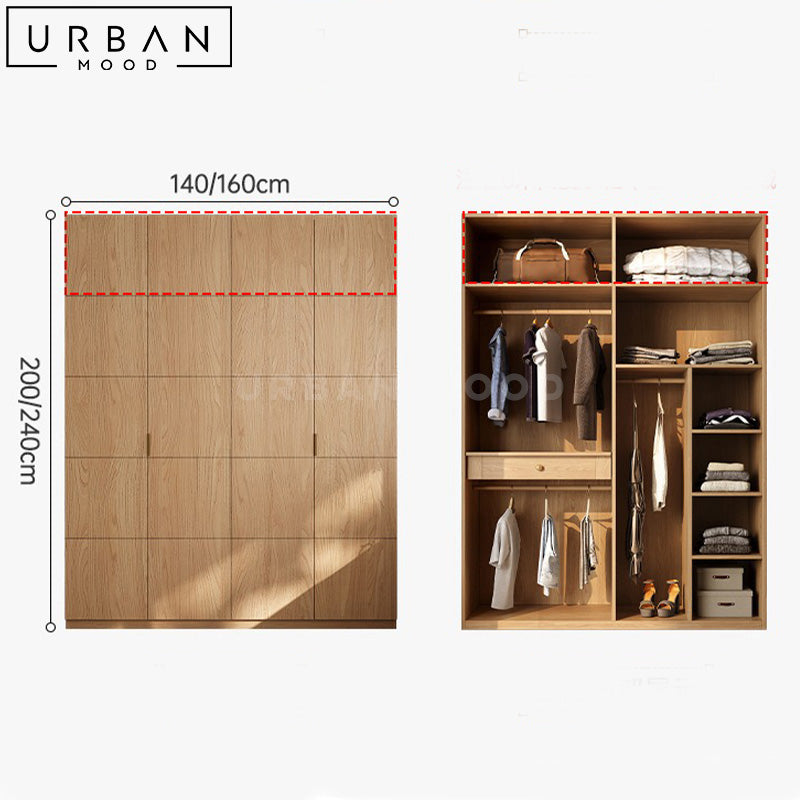 LEISH Japandi Wardrobe – Urban Mood