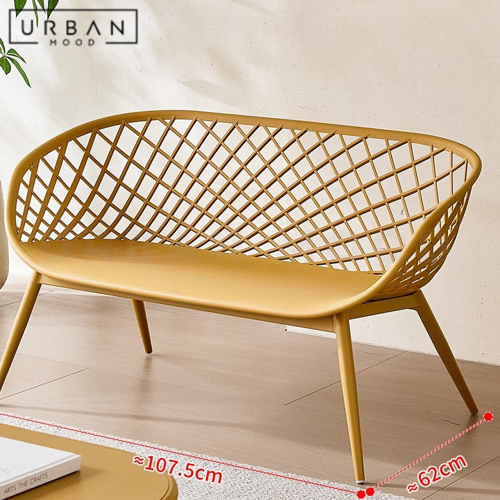 LEITGEB Modern Metal Lounge Chair