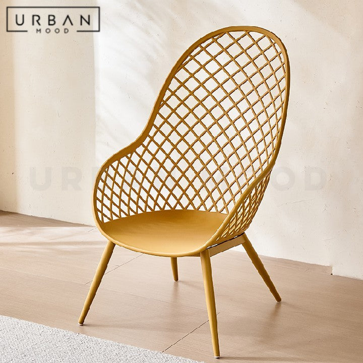 LEITGEB Modern Metal Lounge Chair