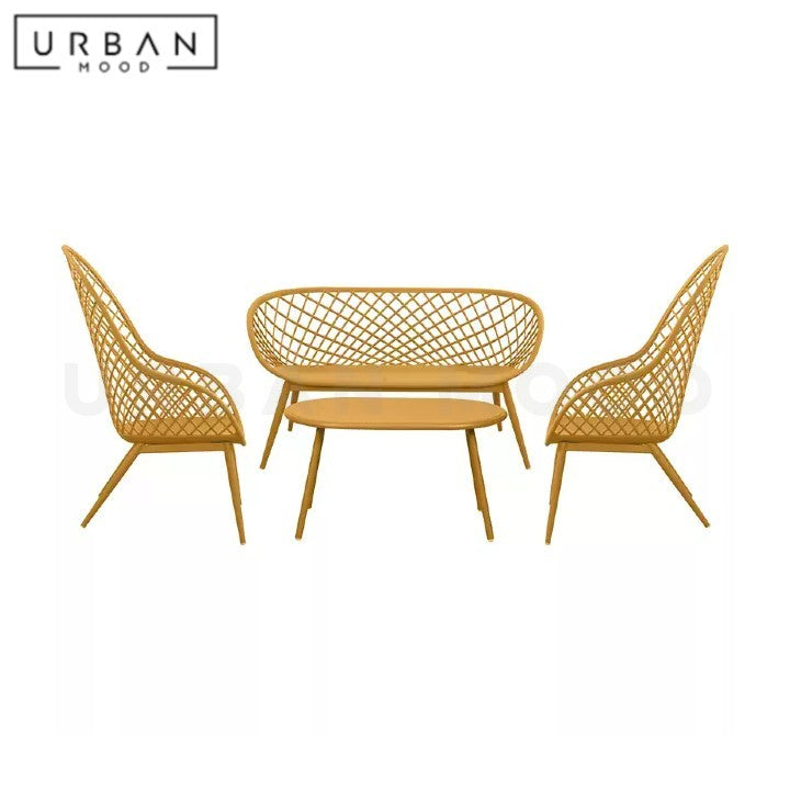 LEITGEB Modern Metal Lounge Chair