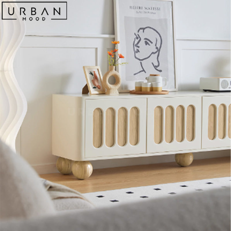 LEODE Japandi TV Console