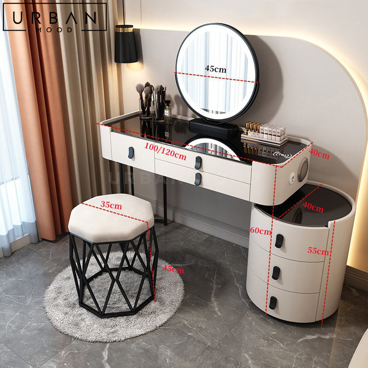 LEONA Modern Vanity Table Set