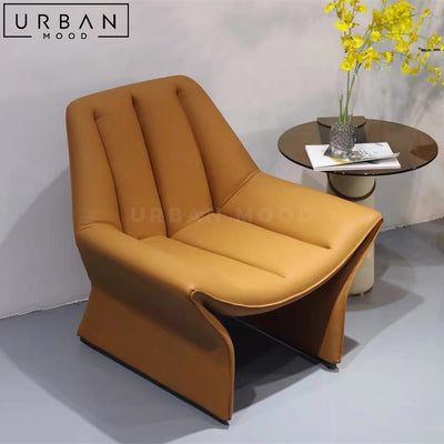 LEORA Modern Velvet Leisure Chair