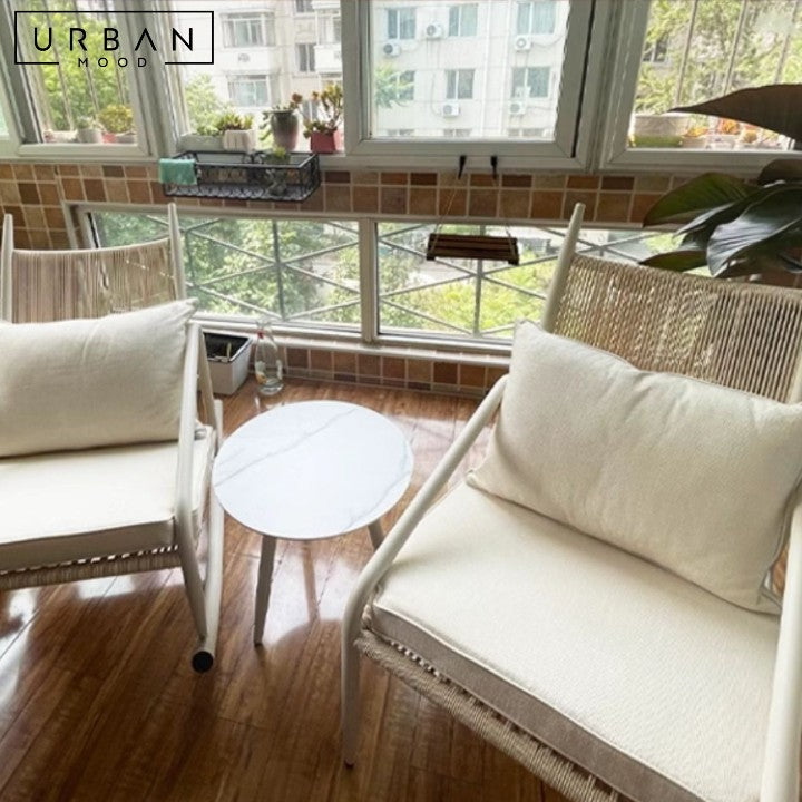 LESAGE Modern Rattan Leisure Chair