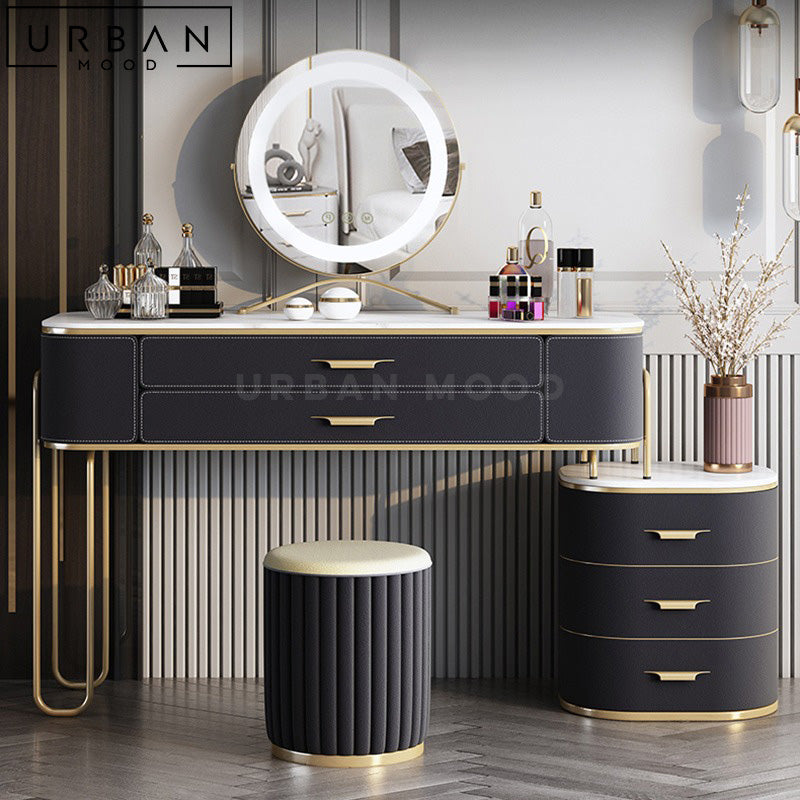 LESTO Modern Vanity Table Set