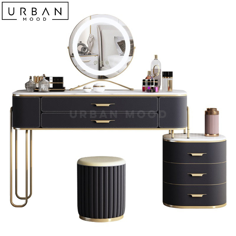 LESTO Modern Vanity Table Set