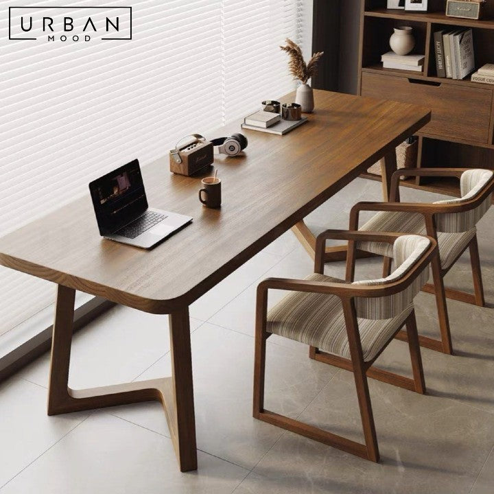 LETICIA Modern Solid Wood Study Table