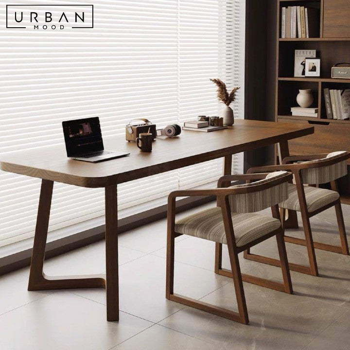 LETICIA Modern Solid Wood Study Table