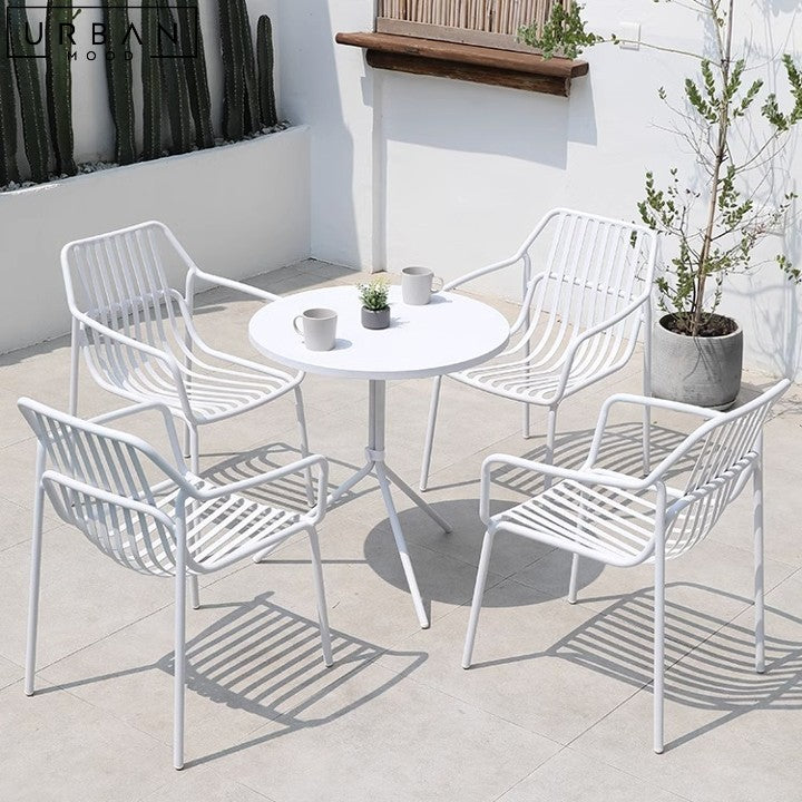 LIANNA Modern Outdoor Table and Chair