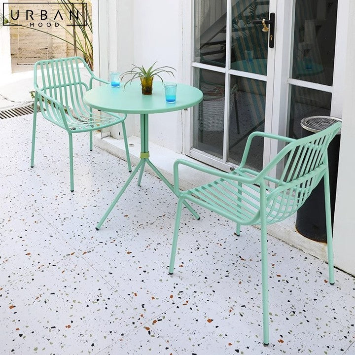 LIANNA Modern Outdoor Table and Chair