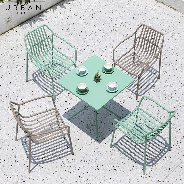 LIANNA Modern Outdoor Table and Chair