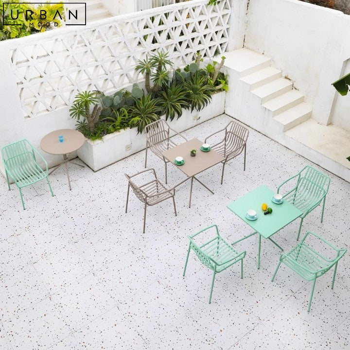 LIANNA Modern Outdoor Table and Chair