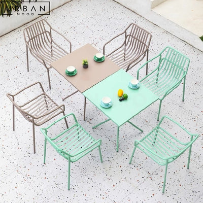 LIANNA Modern Outdoor Table and Chair