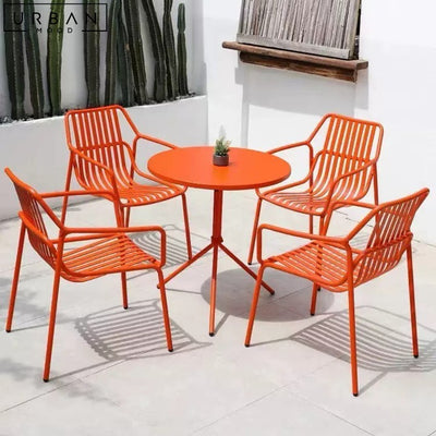 LIANNA Modern Outdoor Table and Chair