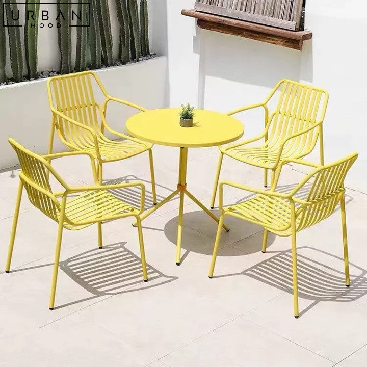 LIANNA Modern Outdoor Table and Chair