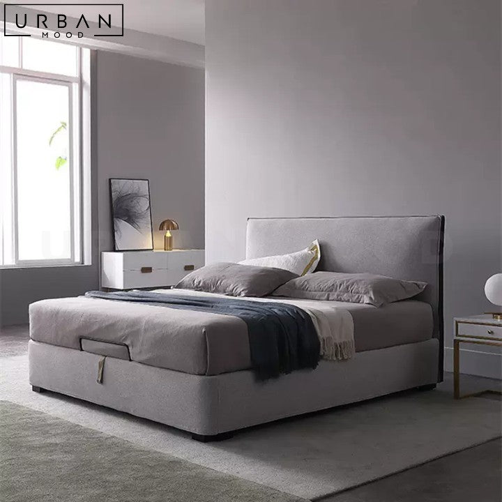 LIDIA Modern Fabric Bedframe