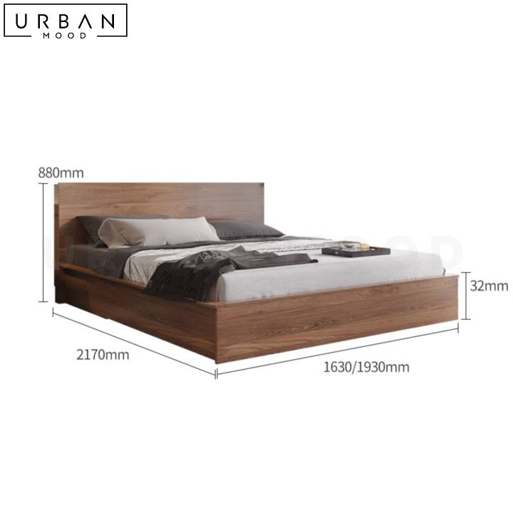 LIEN Japanese Storage Bedframe