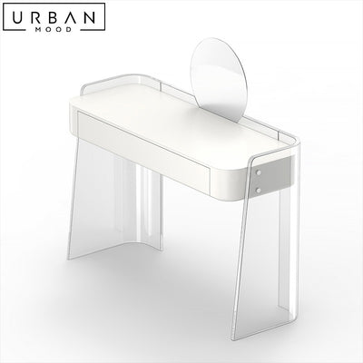 LILAN Modern Acrylic Dressing Table