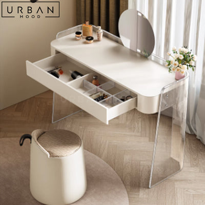 LILAN Modern Acrylic Dressing Table
