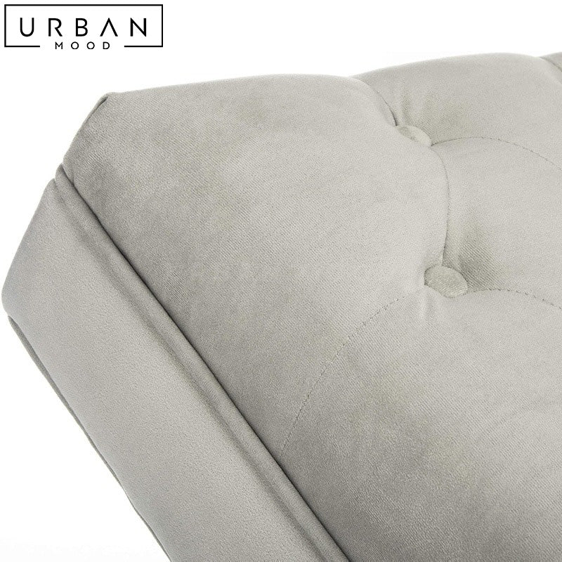 LILIA Modern Velvet Chaise Lounge